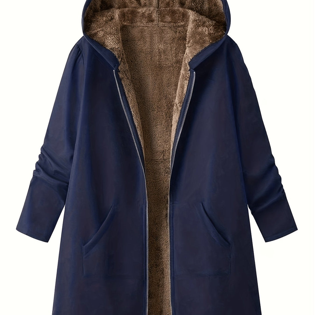 Fern | Longline Hooded Jacket