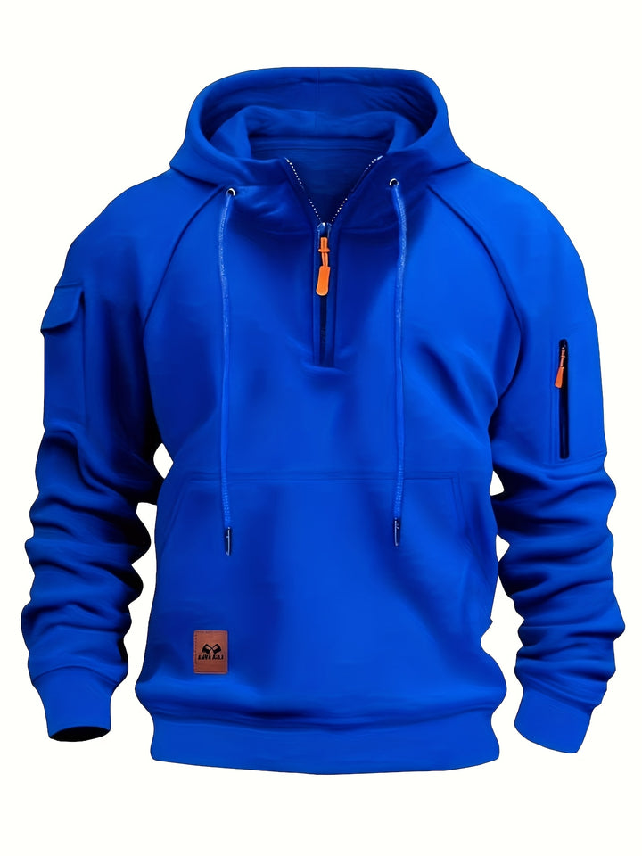 Colton | Rugged Quarter-Zip Hoodie