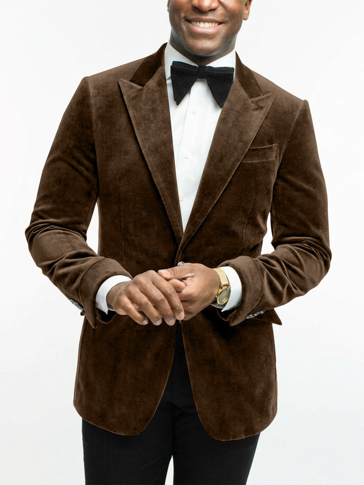 Harley | Stylish Tailored Fit Velvet Formal Jacket
