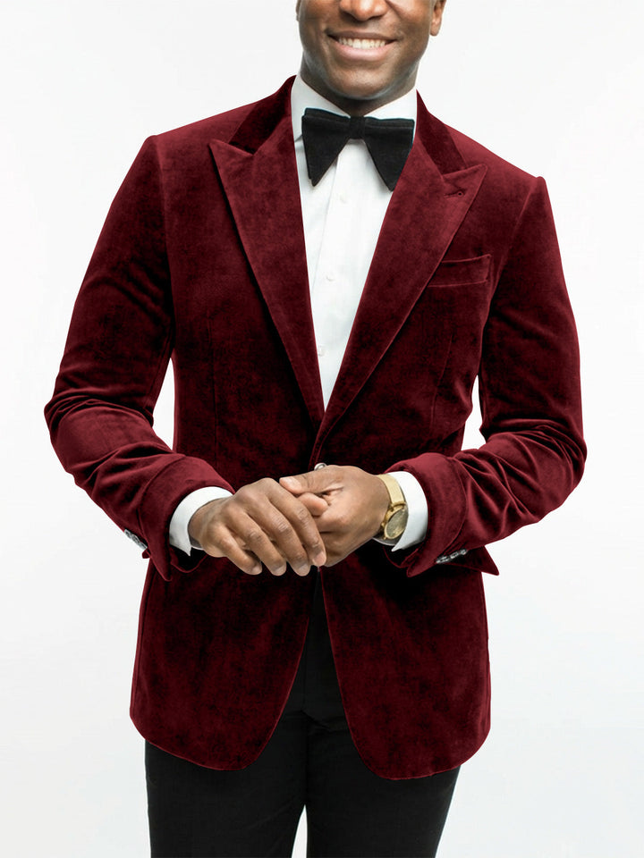 Harley | Stylish Tailored Fit Velvet Formal Jacket