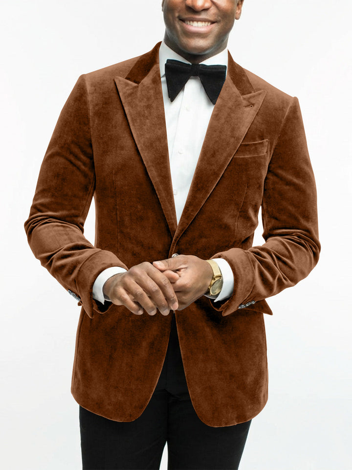 Harley | Stylish Tailored Fit Velvet Formal Jacket