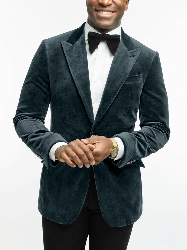 Harley | Stylish Tailored Fit Velvet Formal Jacket