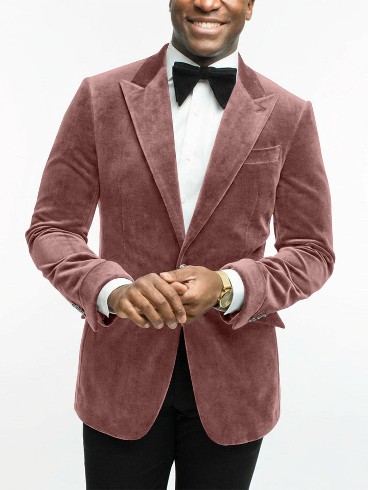 Harley | Stylish Tailored Fit Velvet Formal Jacket