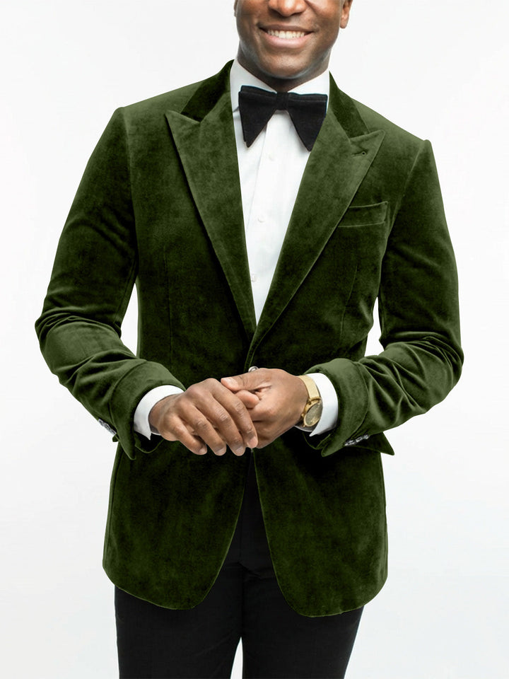 Harley | Stylish Tailored Fit Velvet Formal Jacket