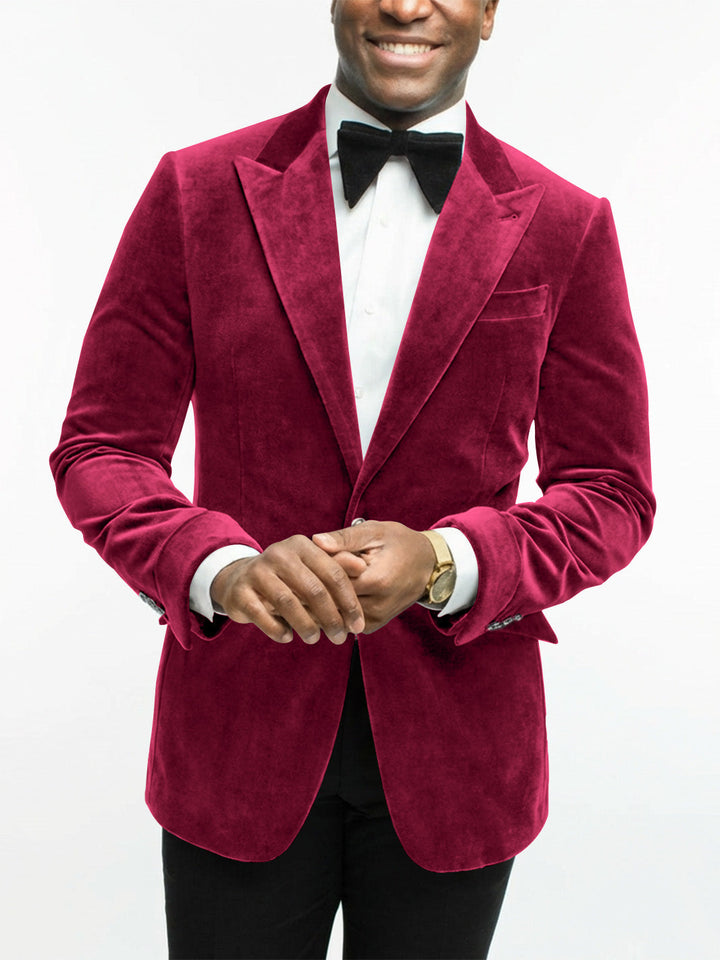 Harley | Stylish Tailored Fit Velvet Formal Jacket