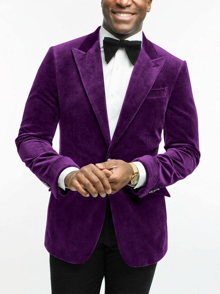 Harley | Stylish Tailored Fit Velvet Formal Jacket