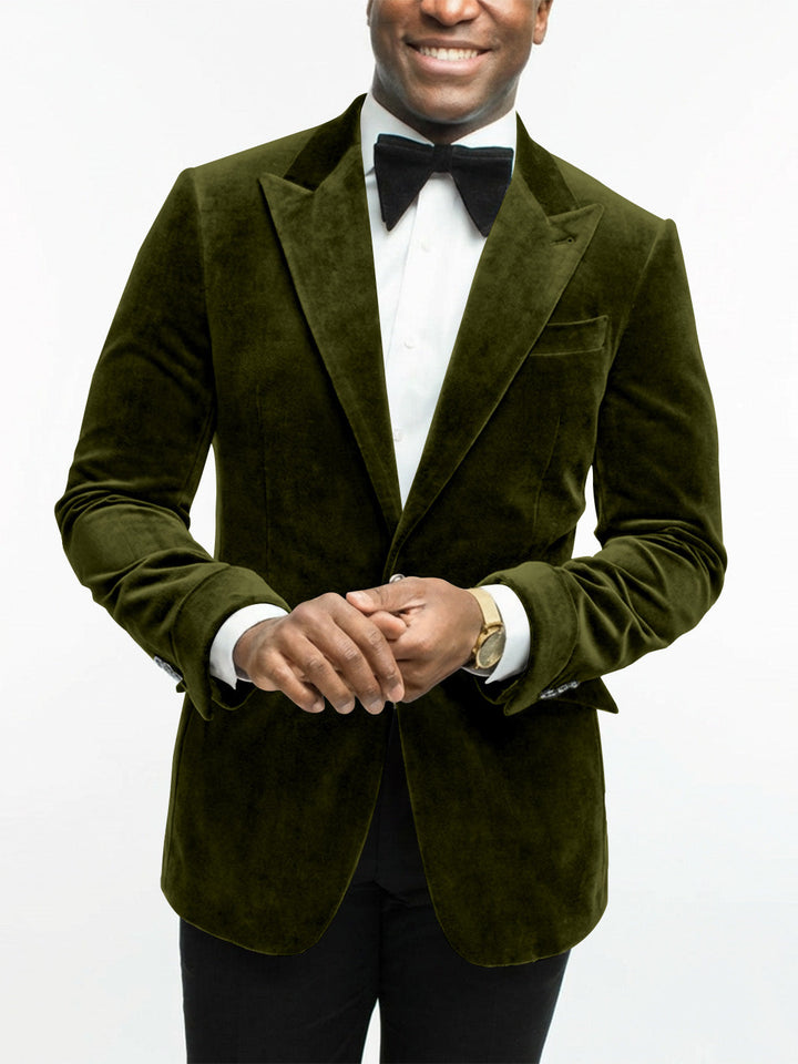 Harley | Stylish Tailored Fit Velvet Formal Jacket