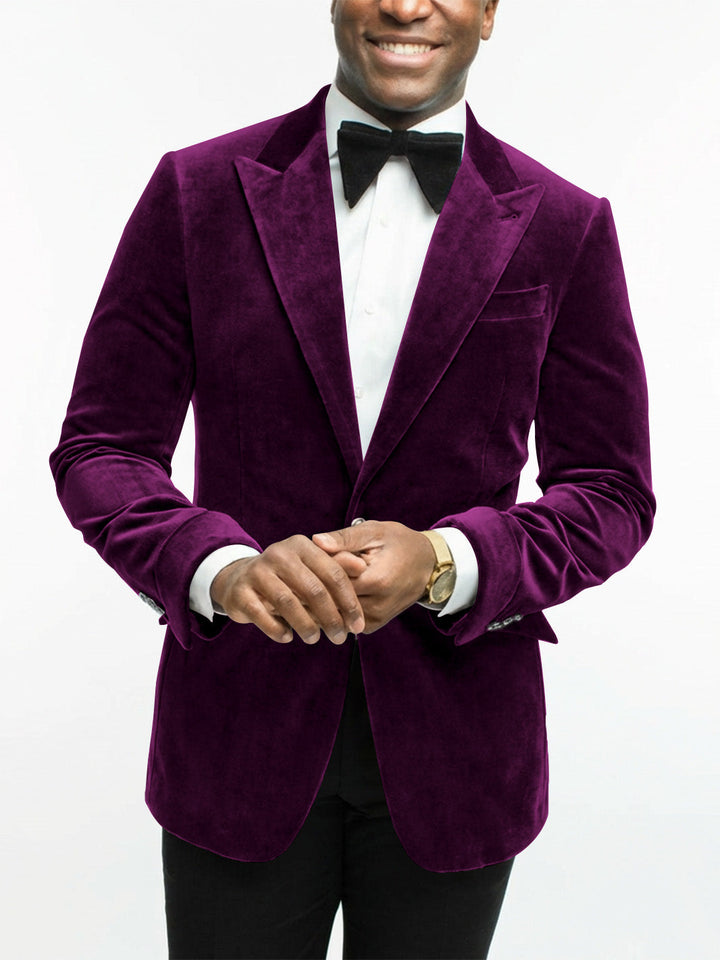 Harley | Stylish Tailored Fit Velvet Formal Jacket
