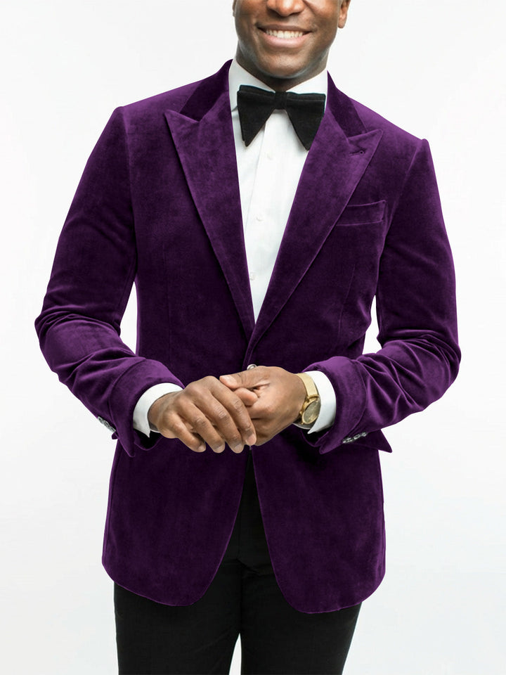 Harley | Stylish Tailored Fit Velvet Formal Jacket