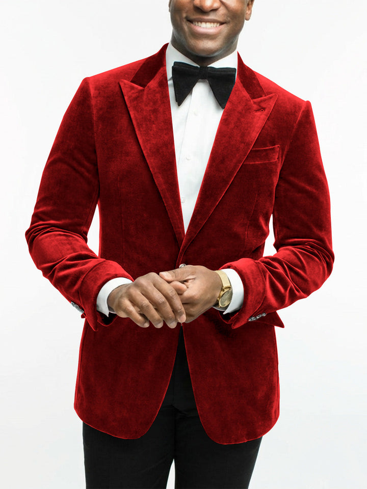 Harley | Stylish Tailored Fit Velvet Formal Jacket