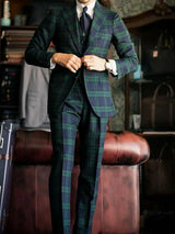 Warren | Stylish Single Breasted Two-buttons 3 Piece Suit