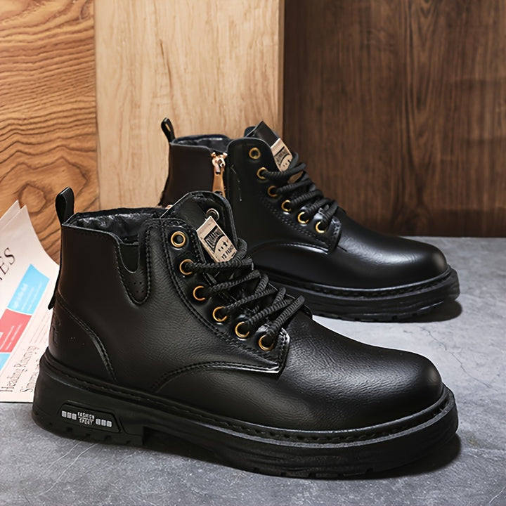 Harrington | Rugged High-Top Boots