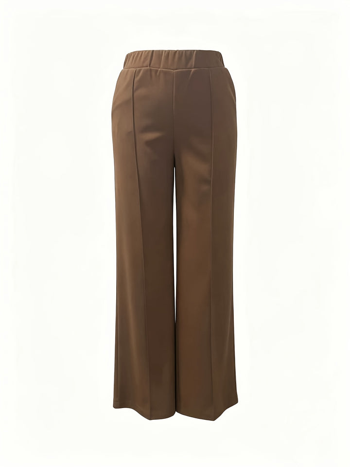 Marlene | High-Waisted Straight-Leg Trousers