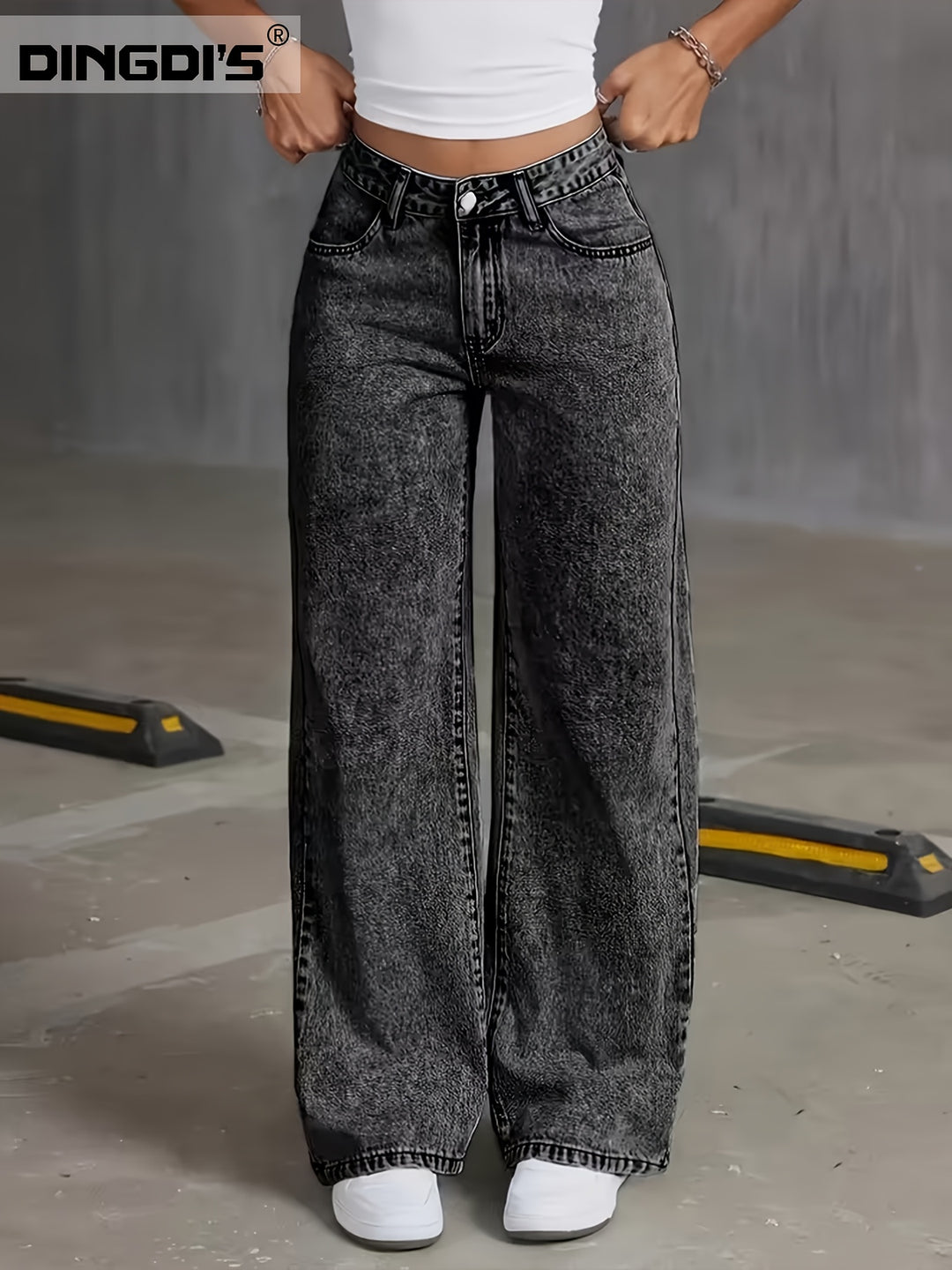 Annabel | Wide-Leg Straight Jeans