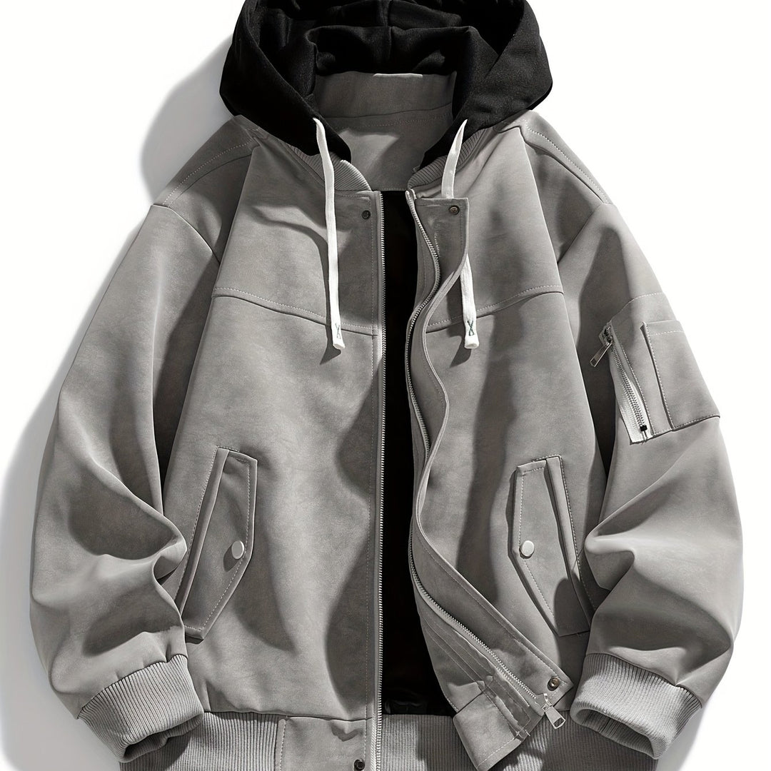 Garrick | Hooded Utility Jacket