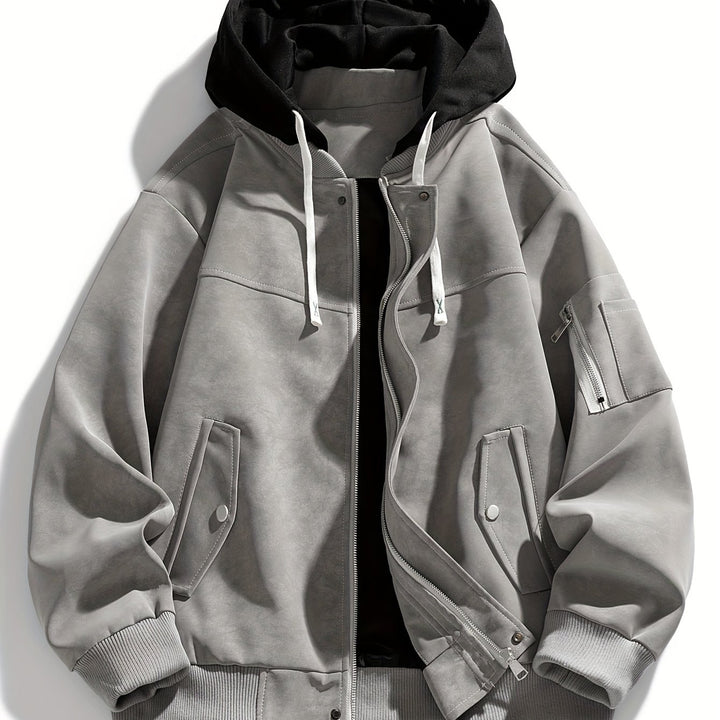 Garrick | Hooded Utility Jacket