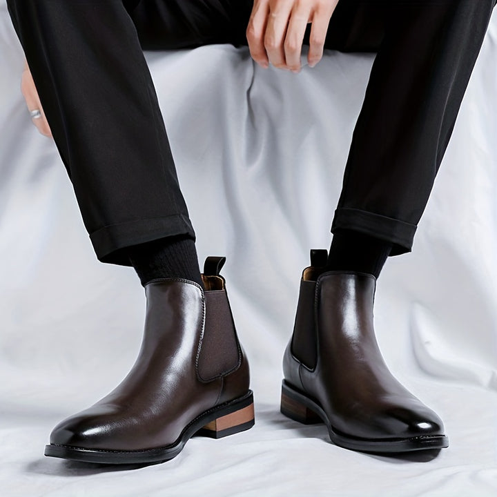 Thaddeus | Polished Chelsea Boots