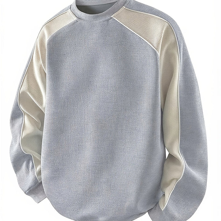Dean | Colour-Block Crewneck Sweatshirt