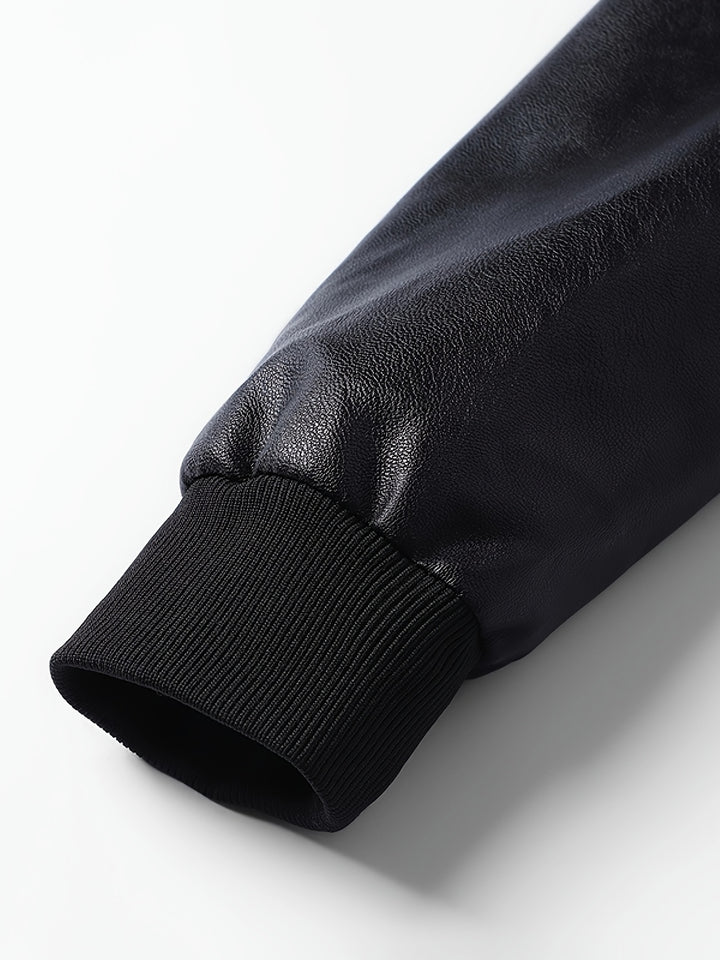 Calvin | Refined Zip-Up Bomber Jacket