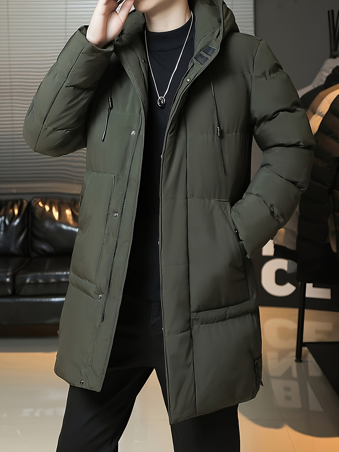 Chester | Hooded Longline Winter Coat