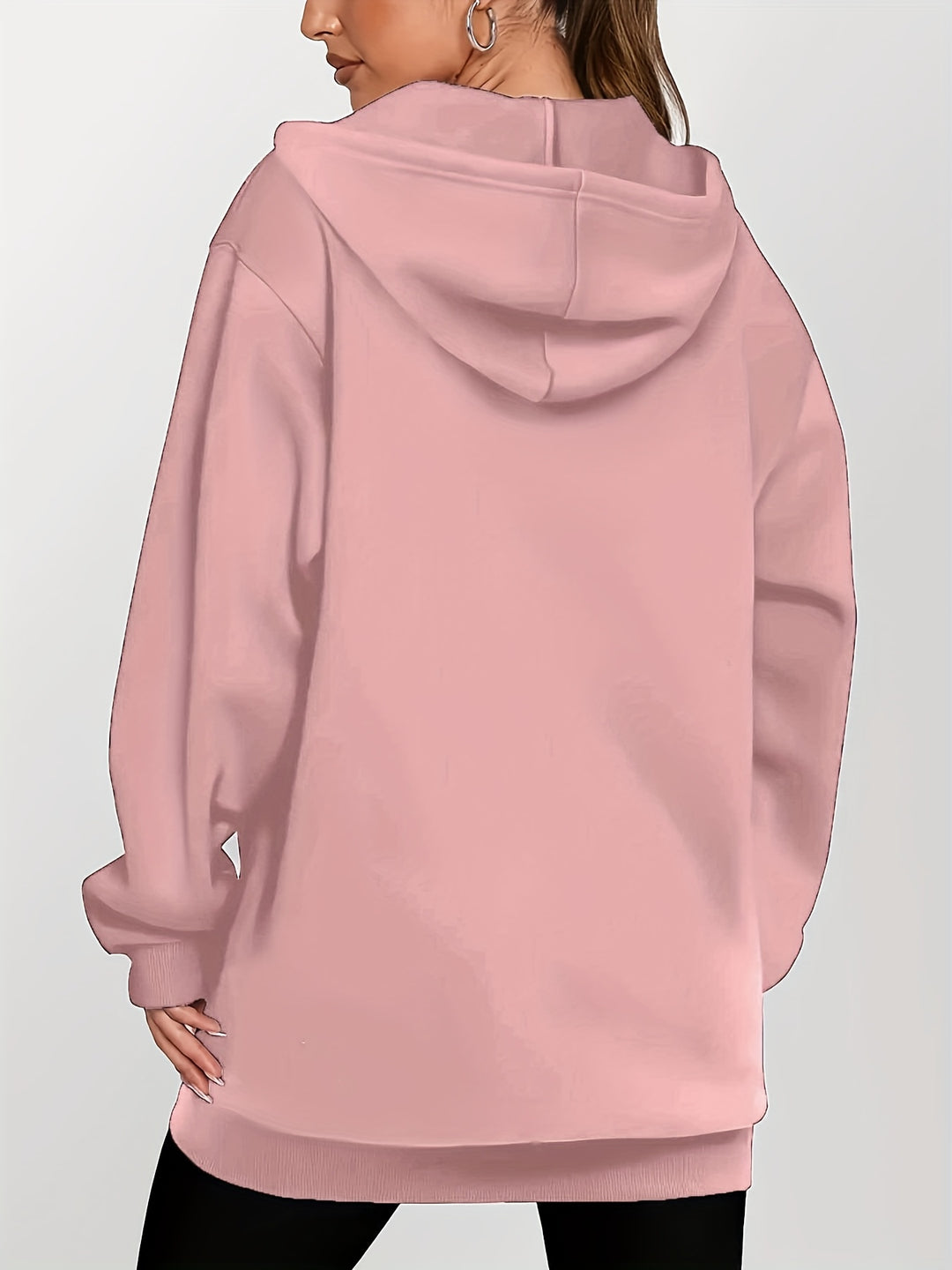 Sloane | Longline Hooded Zip Jacket