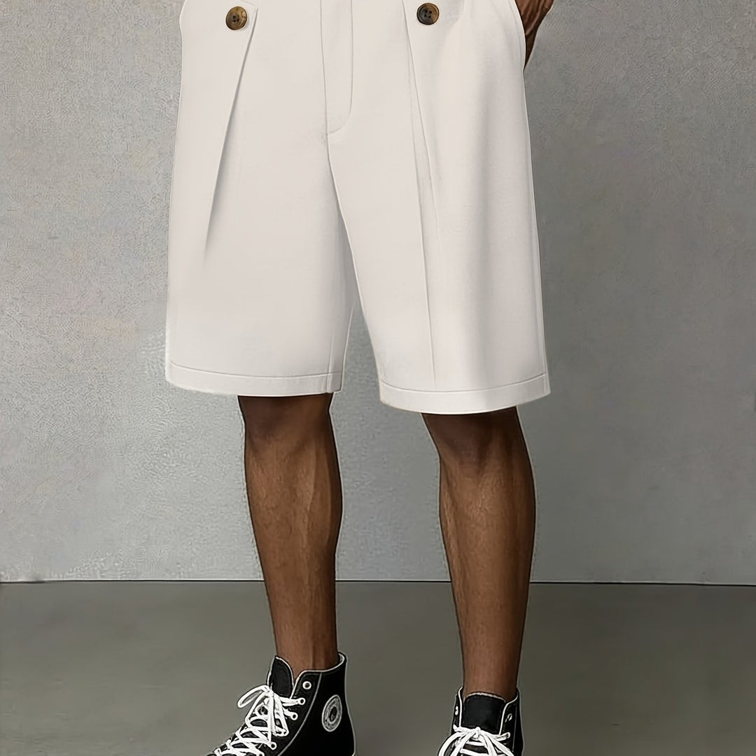 Barnaby | Tailored Pleated Shorts