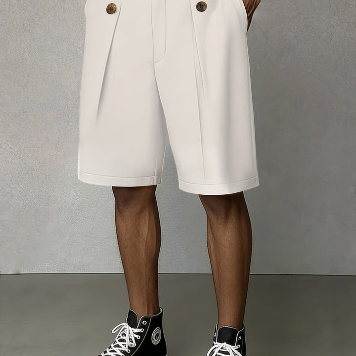Barnaby | Tailored Pleated Shorts