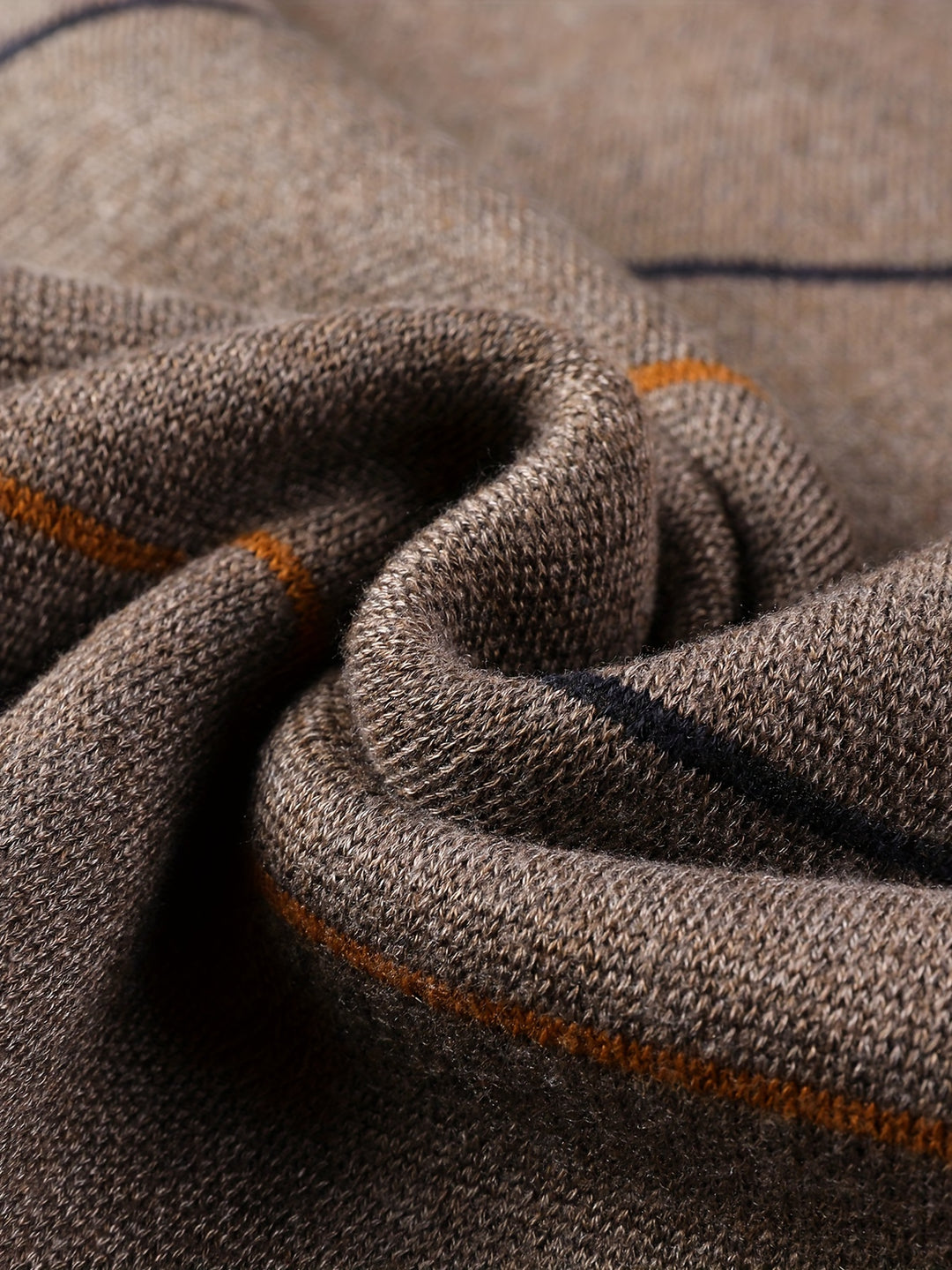 Tristan | Half-Zip Ribbed Knit Sweater