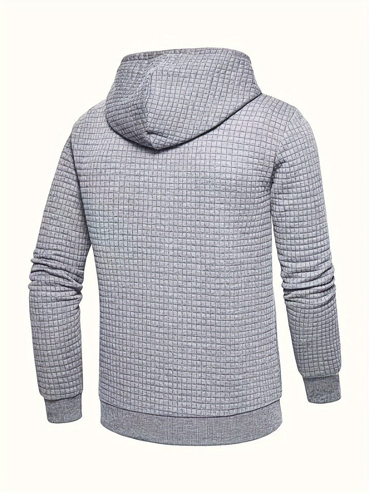 Quentin | Textured Hooded Sweatshirt