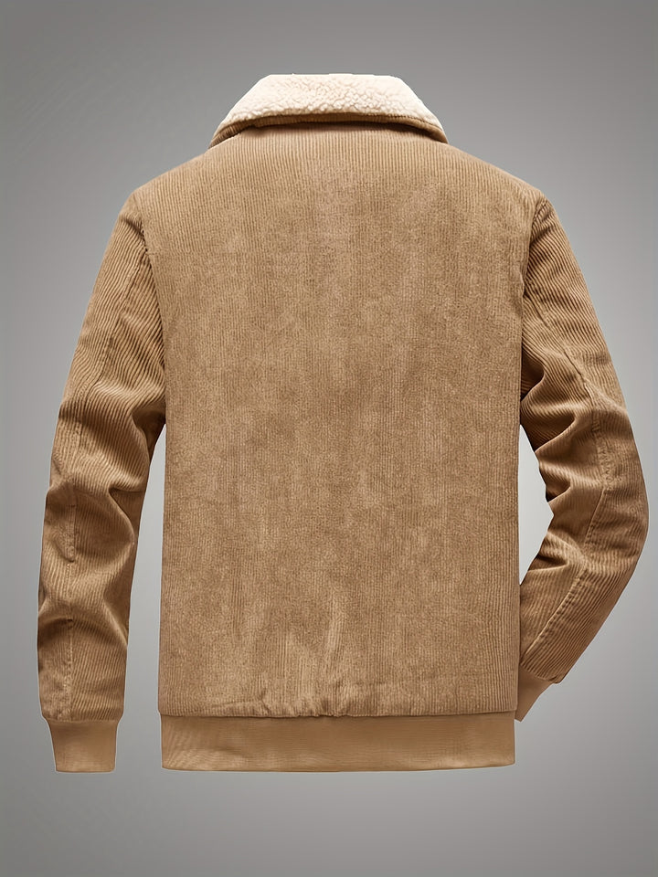 Gerard | Ribbed Fleece-Lined Jacket