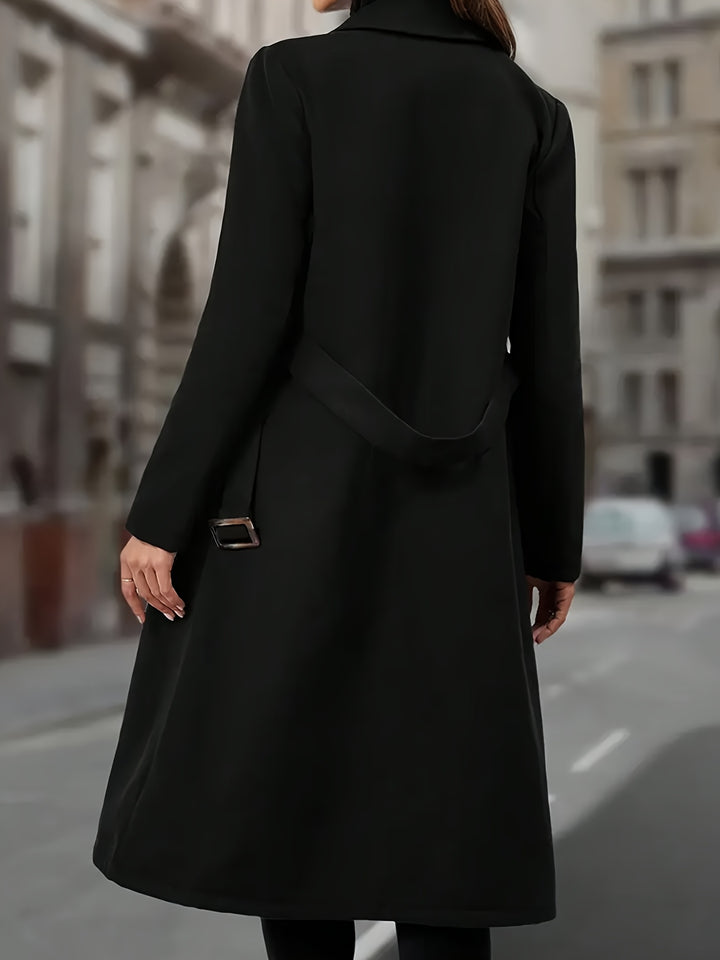 Cassandra | Double-Breasted Long Coat