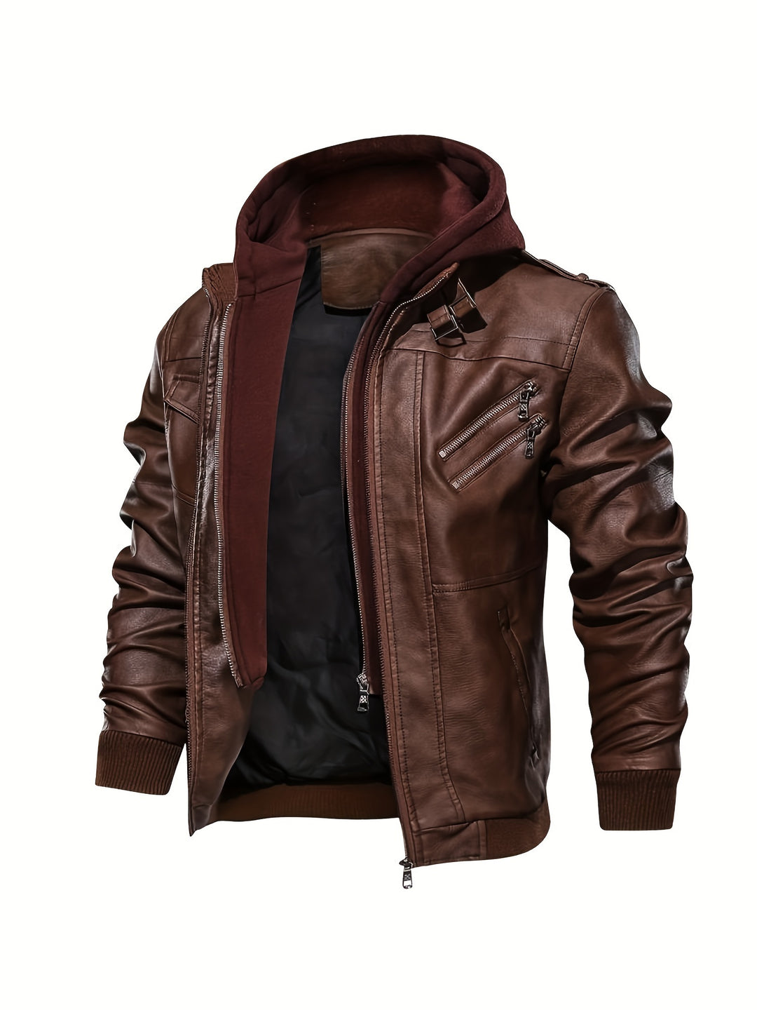 Roman | Hooded Moto Jacket