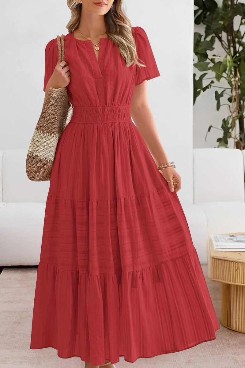 Hazel | Flowing Tiered Summer Dress