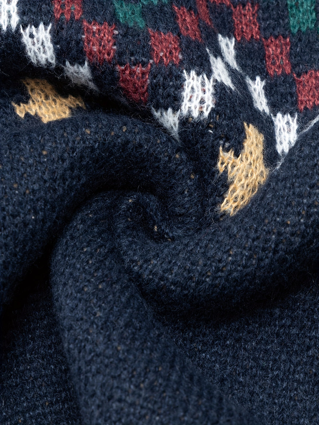 Alaster | Heritage Patterned Knit Jumper