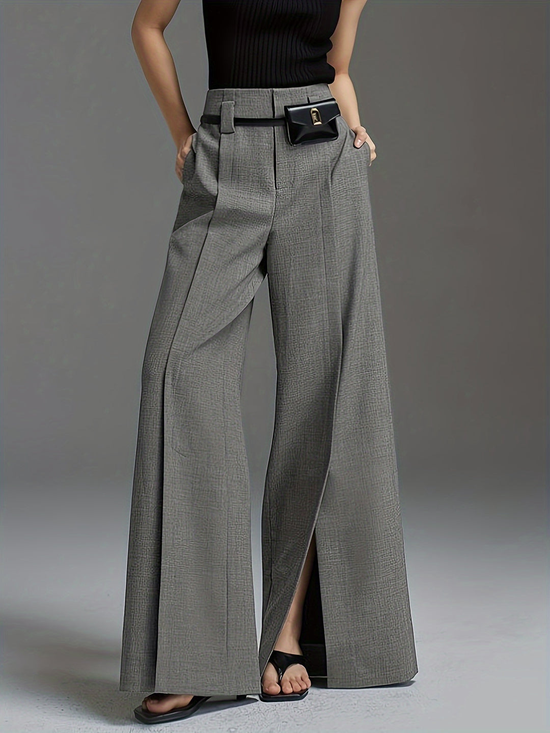 Whitney | Wide-Leg Tailored Trousers