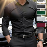 Nicholas | Tailored Long-Sleeve Dress Shirt