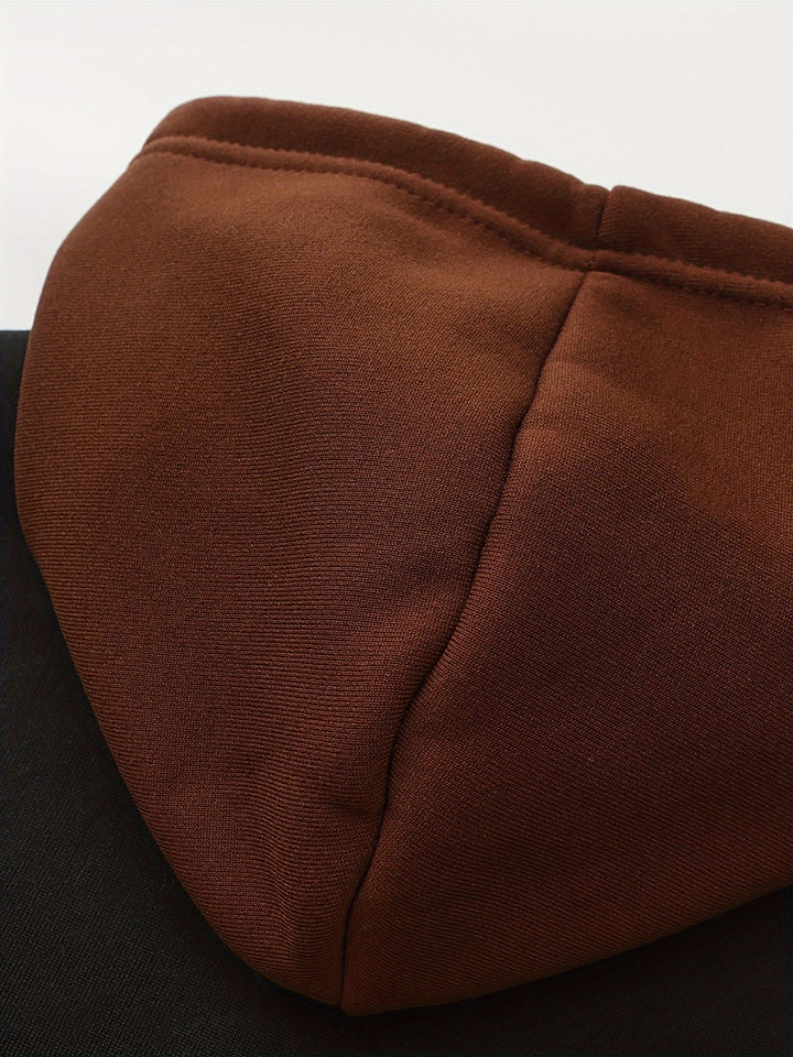 Bryson | Colour-Block Zip-Up Hoodie