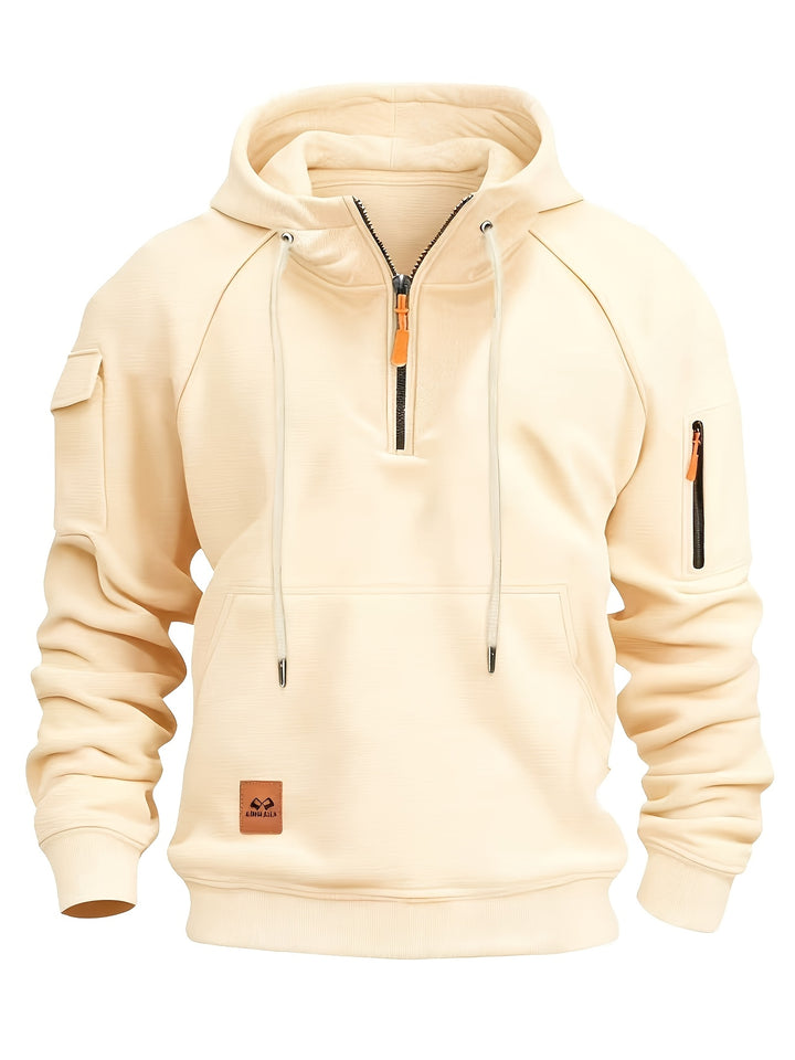 Colton | Rugged Quarter-Zip Hoodie