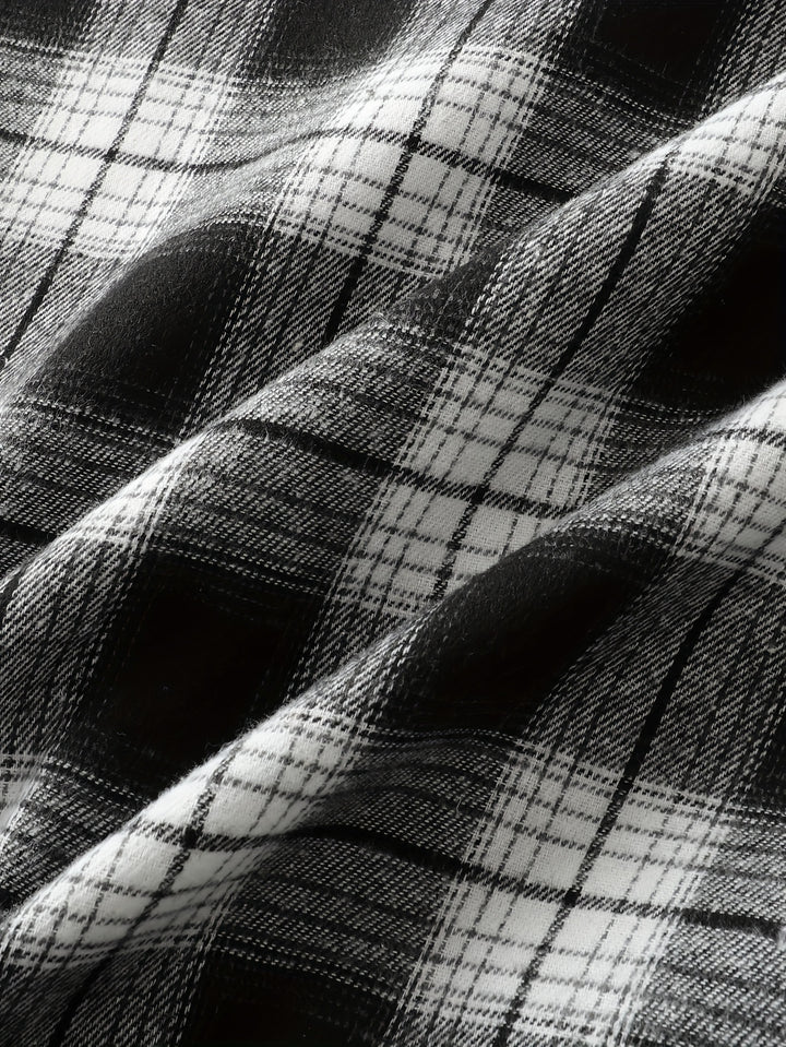 Clayton | Relaxed Checked Long-Sleeve Shirt