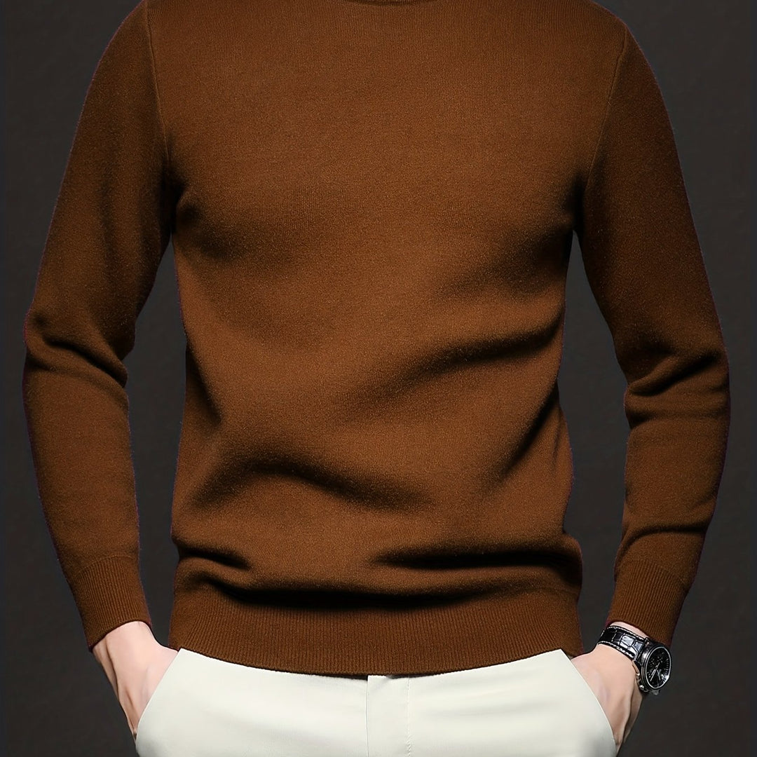 Reuben | Refined Mock-Neck Sweater