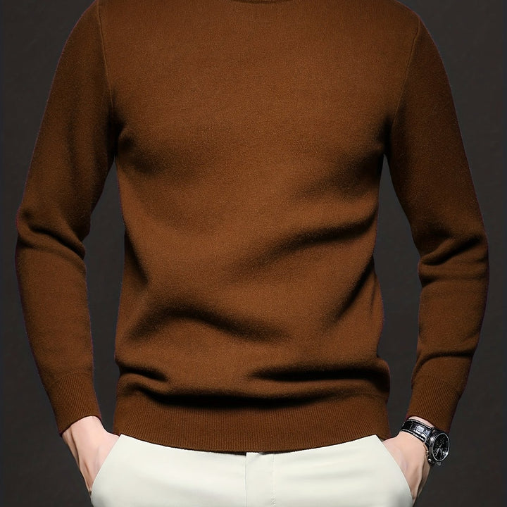 Tobias | Refined High-Neck Sweater