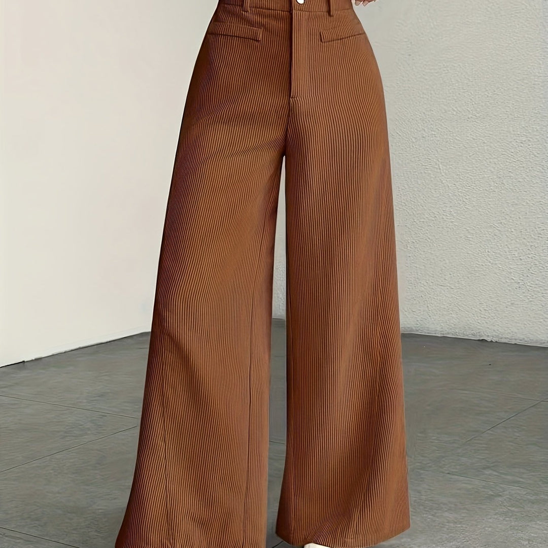 Nora | High-Waisted Wide-Leg Trousers