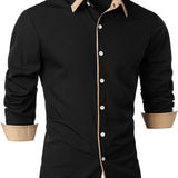 Brooks | Refined Contrast-Trim Shirt