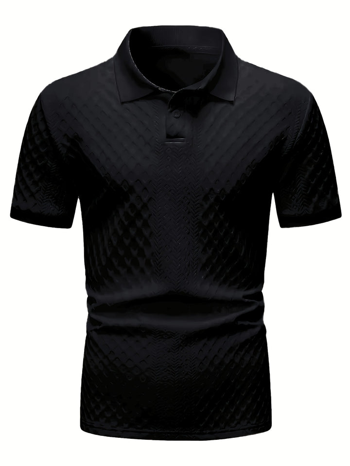 Harrington | Textured Business Polo Shirt
