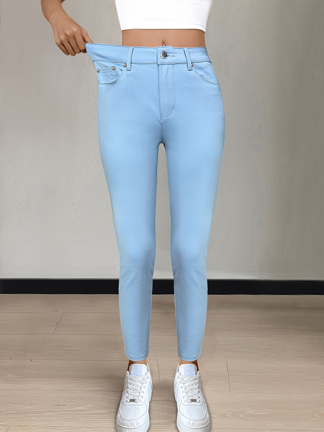 Emmeline | High-Waisted Skinny Jeans