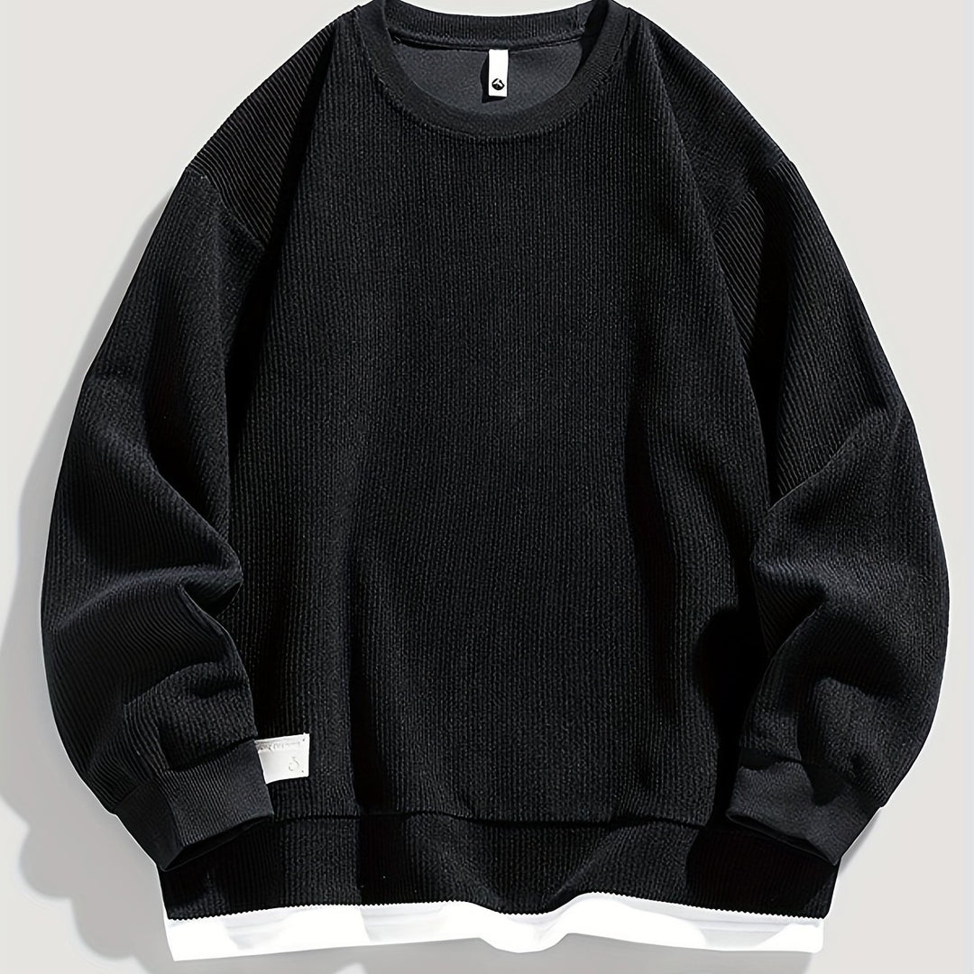 Auden | Layered Crewneck Sweatshirt