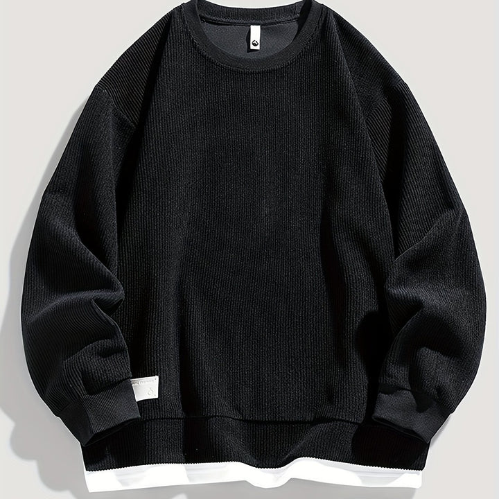 Auden | Layered Crewneck Sweatshirt