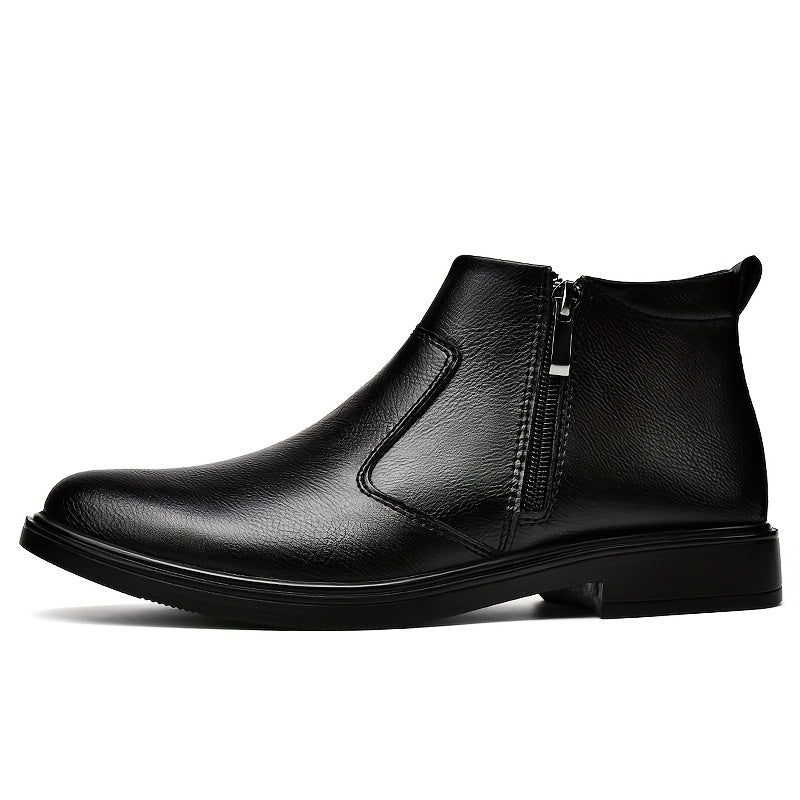 Sheldon | Warm-Lined Zip-Up Ankle Boots