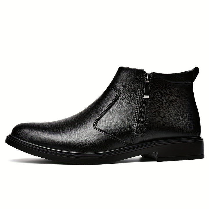 Sheldon | Warm-Lined Zip-Up Ankle Boots