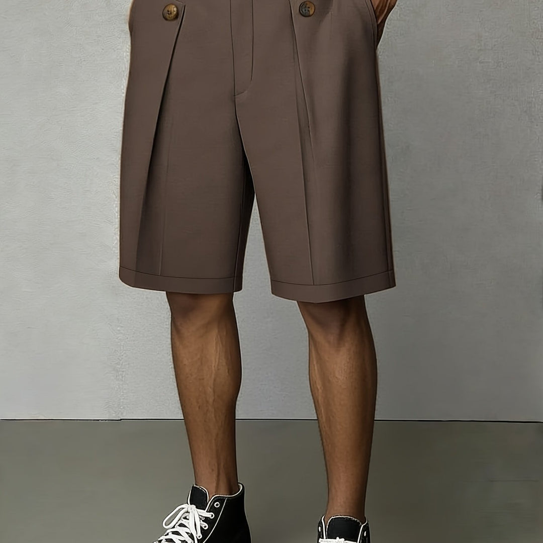Barnaby | Tailored Pleated Shorts